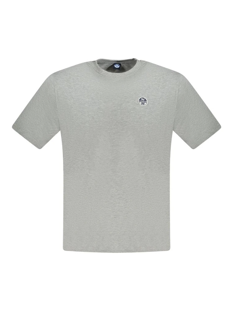 Gray Cotton T-Shirt