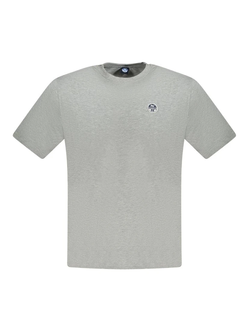 Gray Cotton T-Shirt