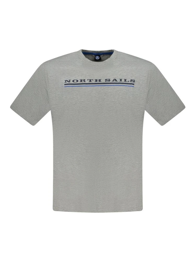 Gray Cotton T-Shirt