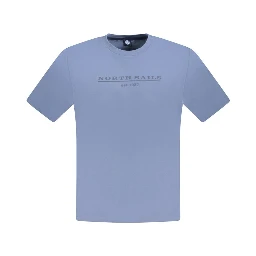 Blue Cotton T-Shirt