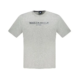 Gray Cotton T-Shirt