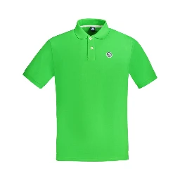 Green Cotton Polo Shirt