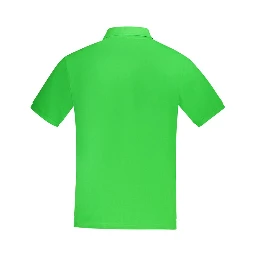 Green Cotton Polo Shirt