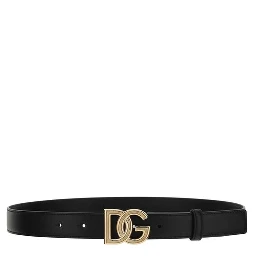 Black Calf Leather Bos Taurus Regular Belt