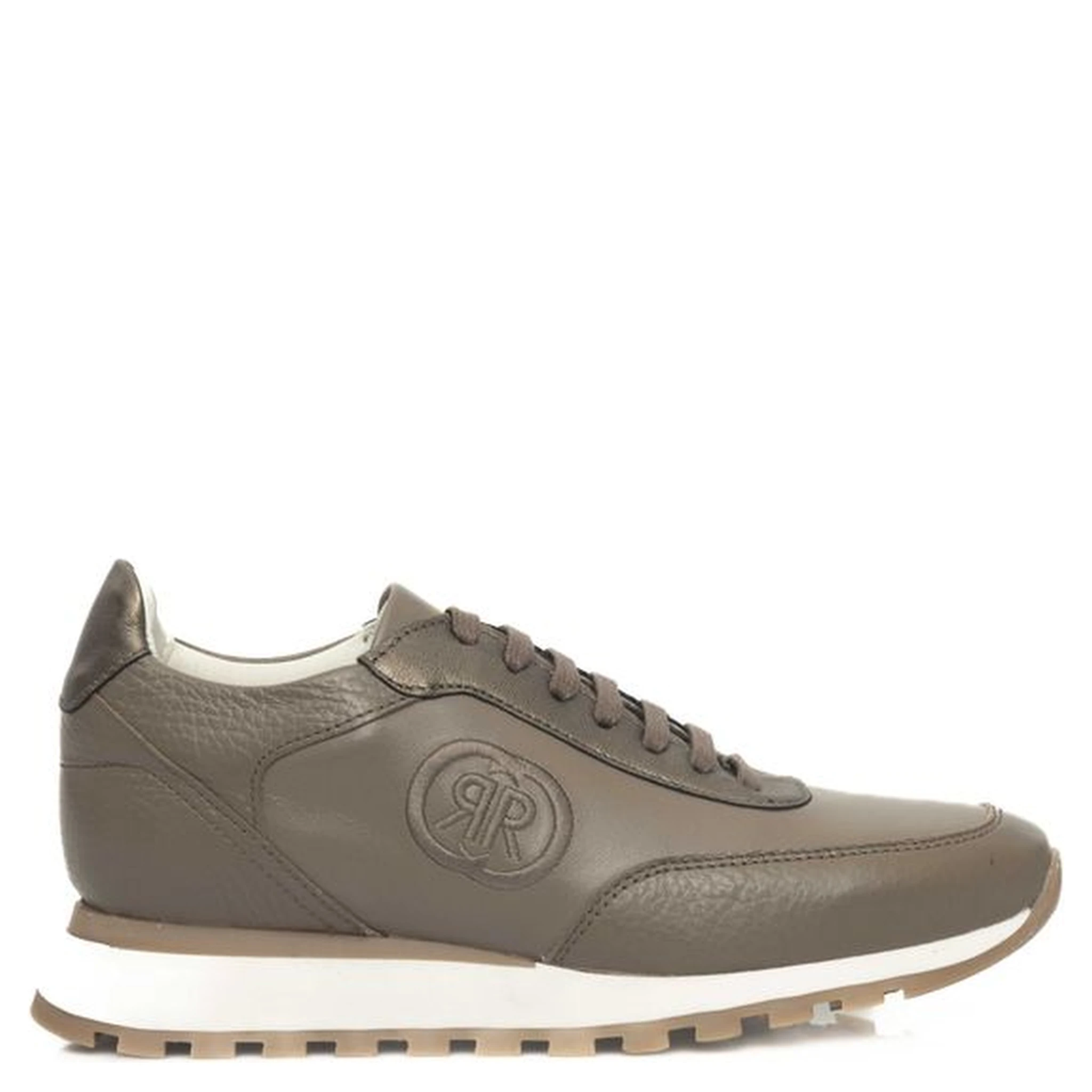 Beige Cowhide Sneaker