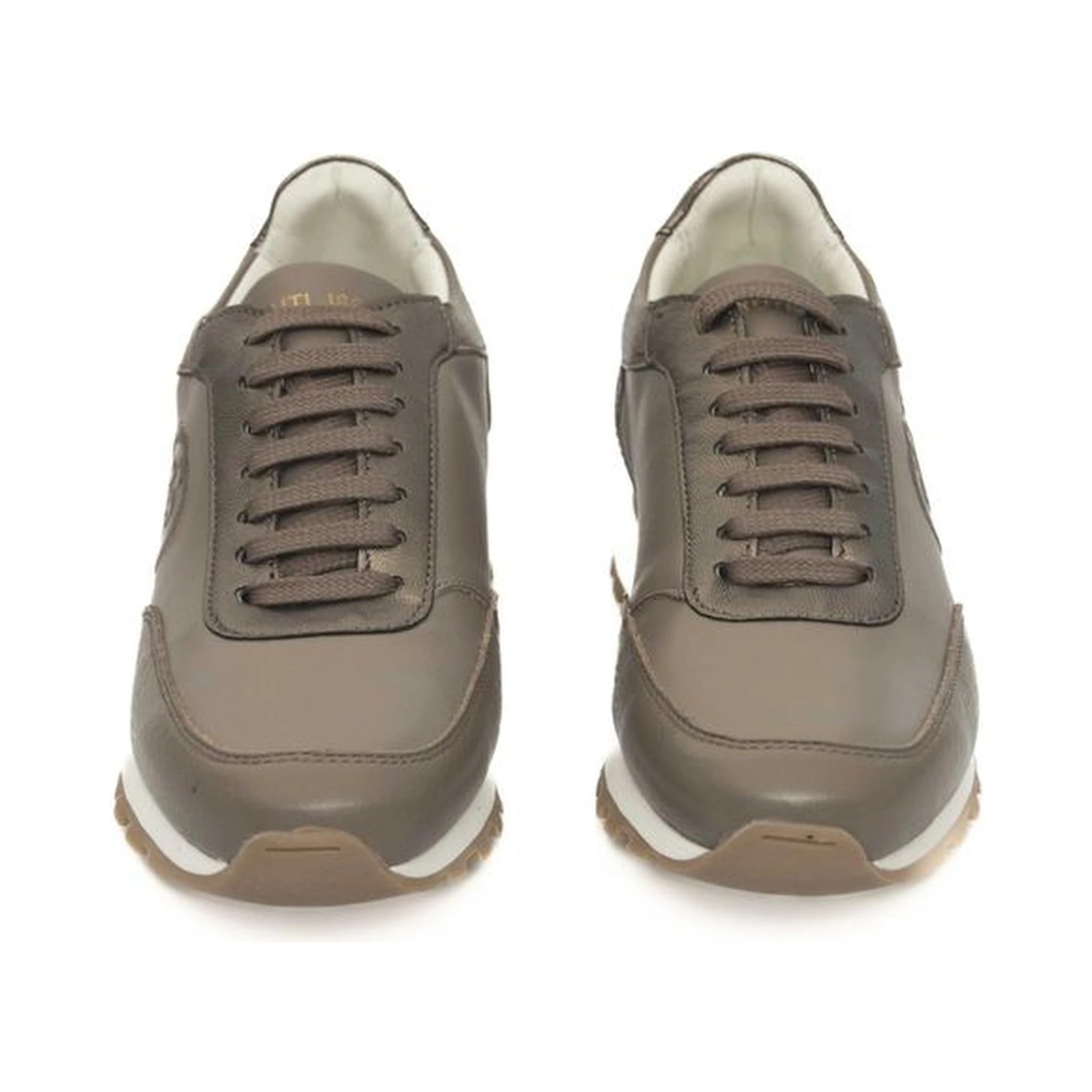 Beige Cowhide Sneaker