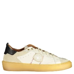 White Polyester Sneaker