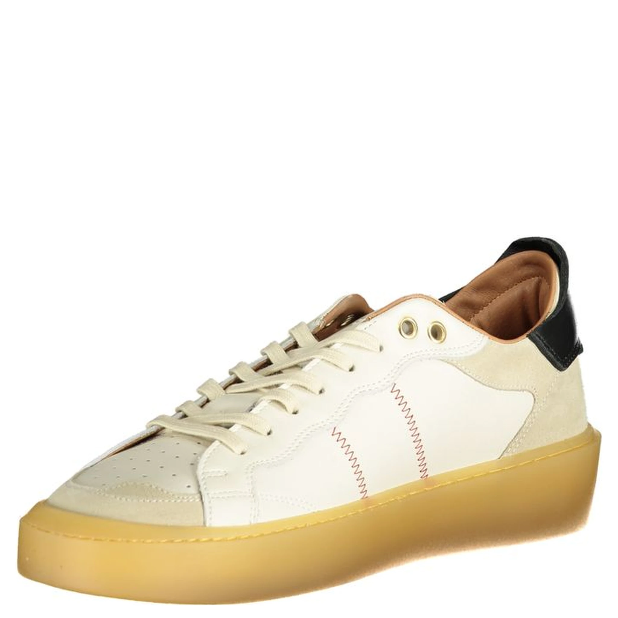 White Polyester Sneaker