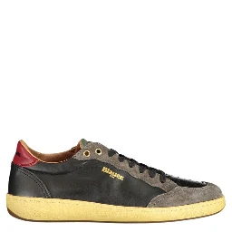 Black Polyester Sneaker