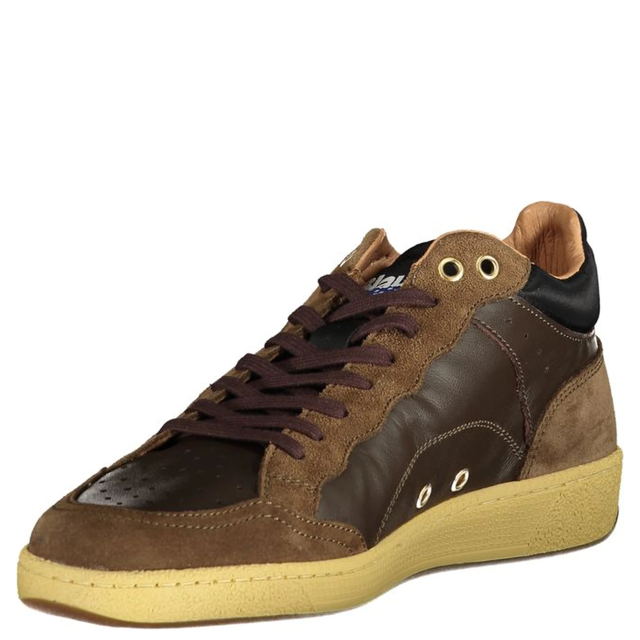 Brown Polyester Sneaker
