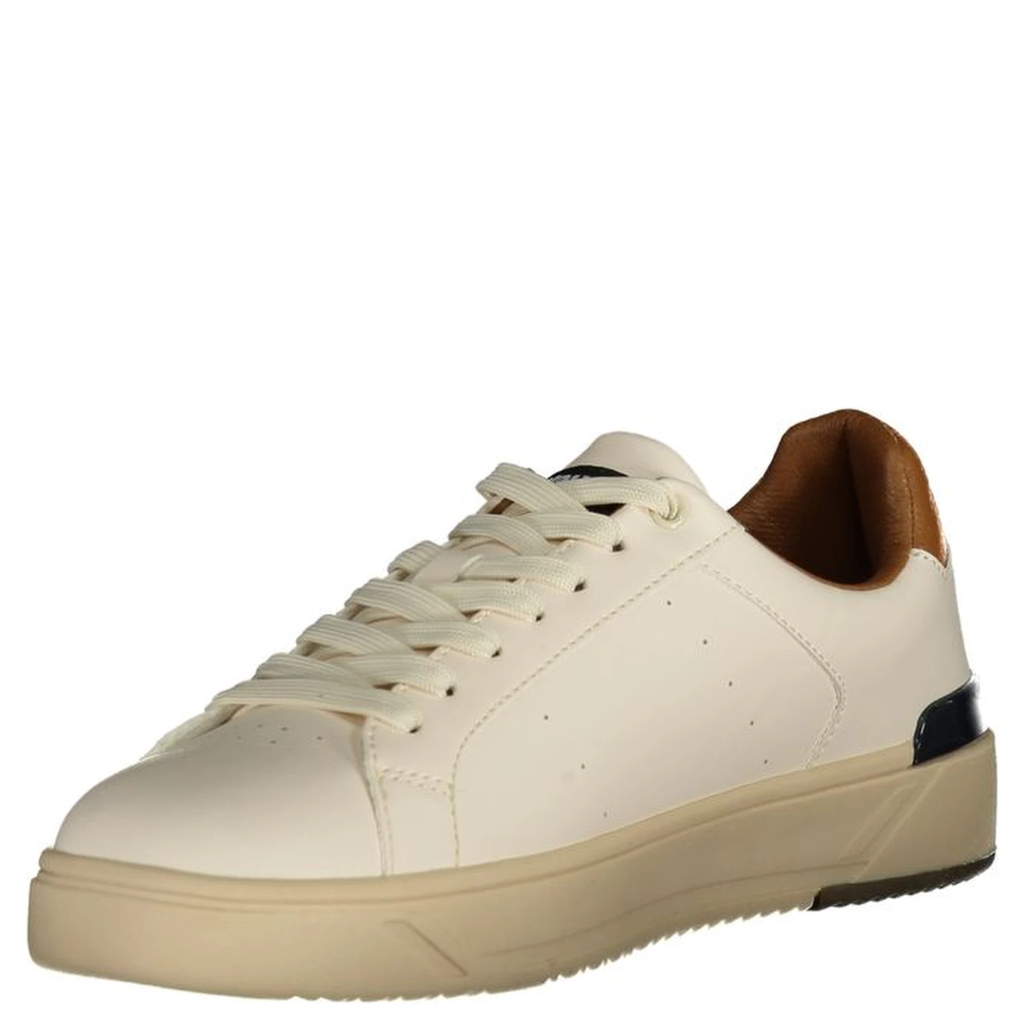 White Polyester Sneaker