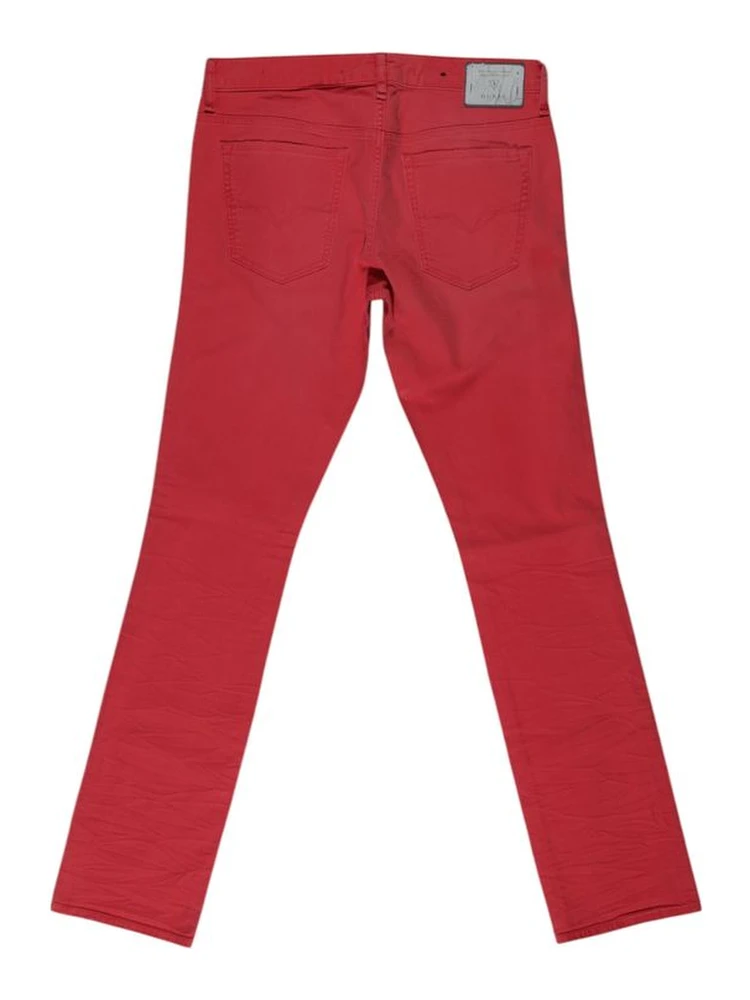 Red Cotton Skinny Jeans alternative