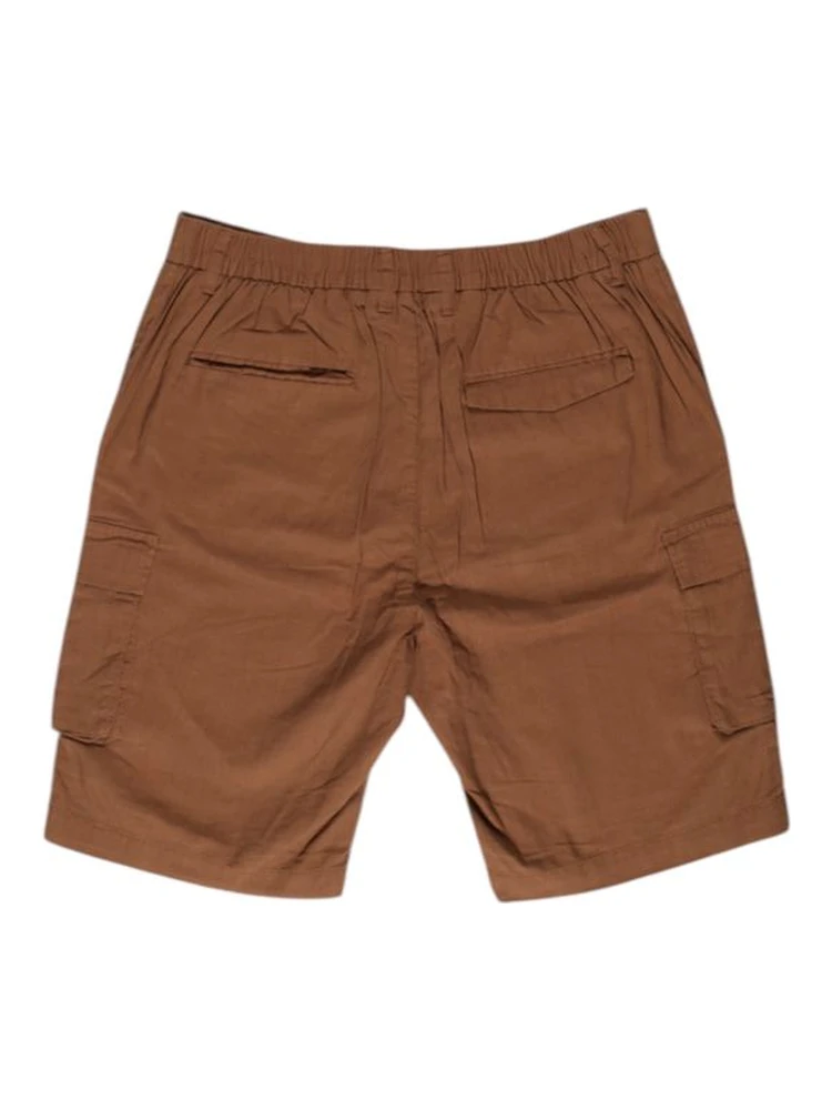Brown Linen Bermuda Shorts alternative