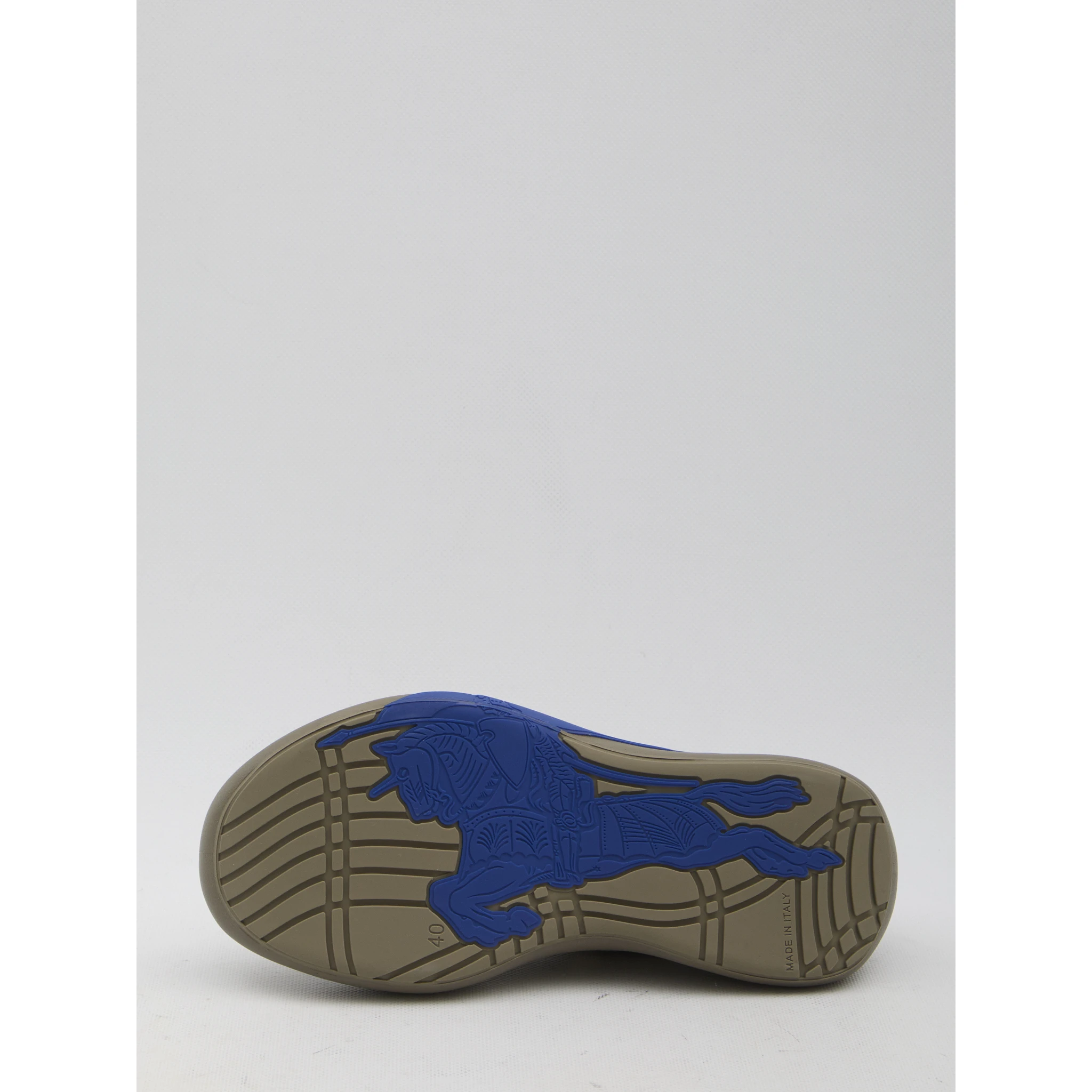 Check knit Neptune sneakers