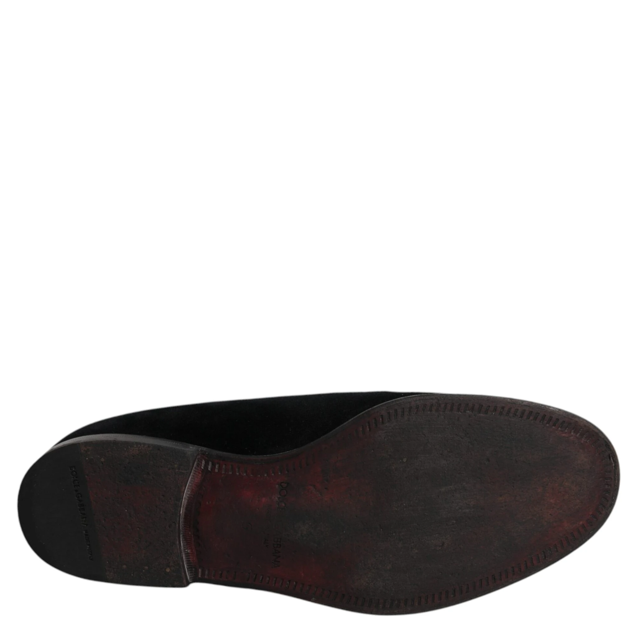 Black Velvet Loafers Formal Men Dress Shoes