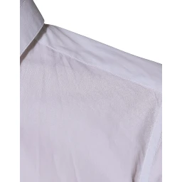 White Cotton Long Sleeve Formal Dress Shirt