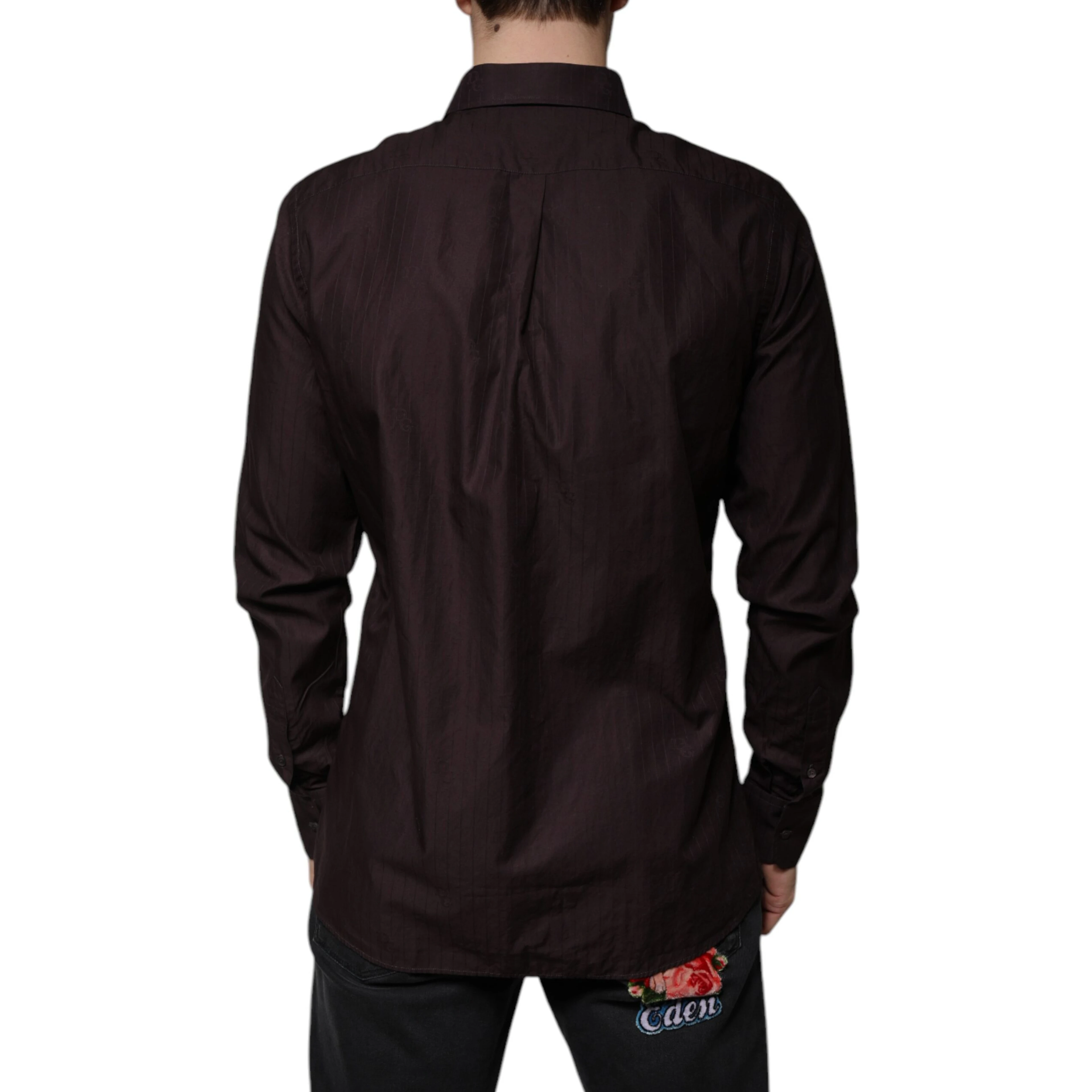 Purple Cotton Slim Fit MARTINI Dress Shirt