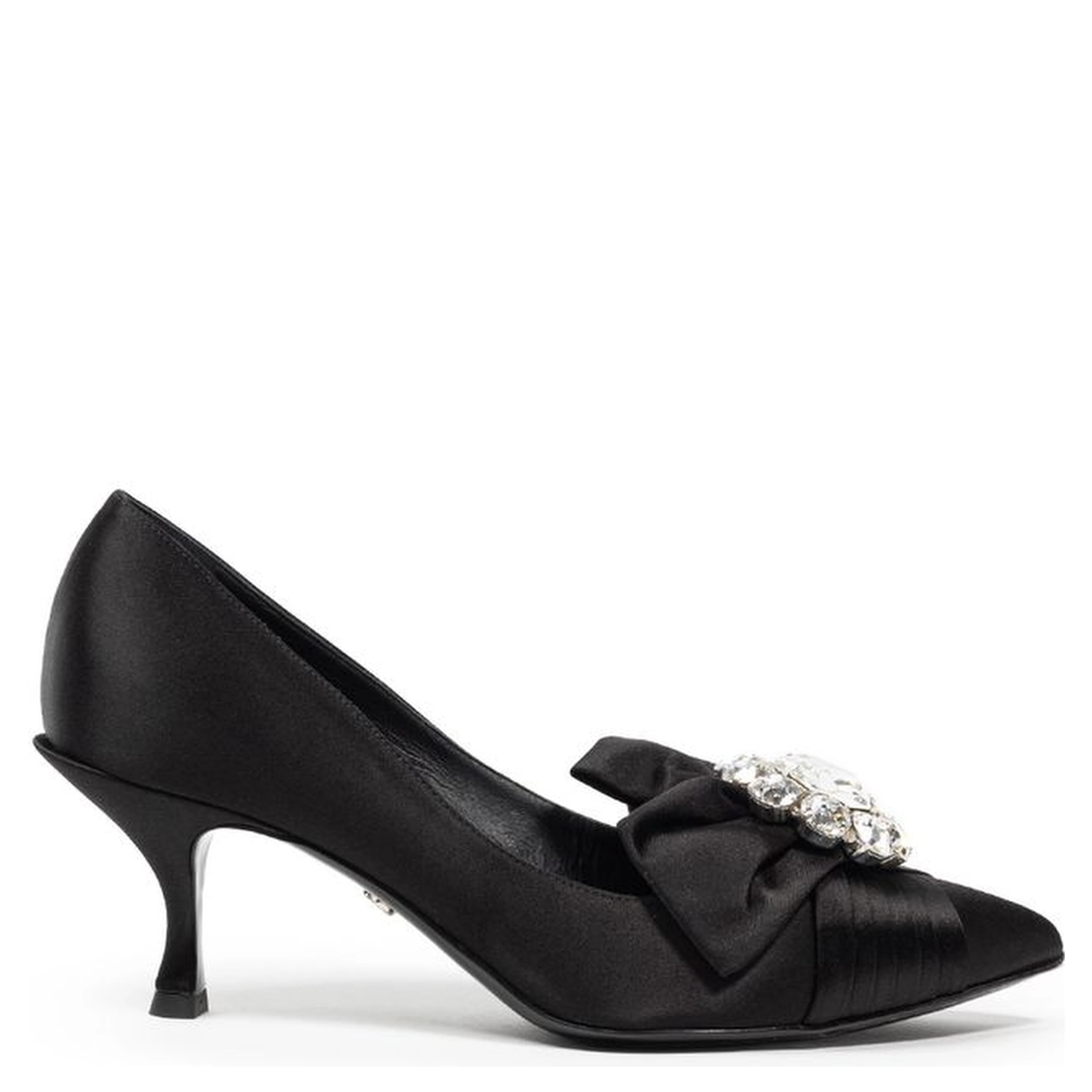 Black Viscose Pumps