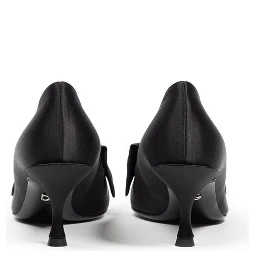 Black Viscose Pumps