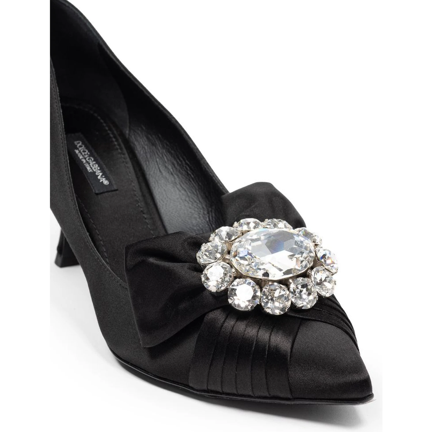 Black Viscose Pumps