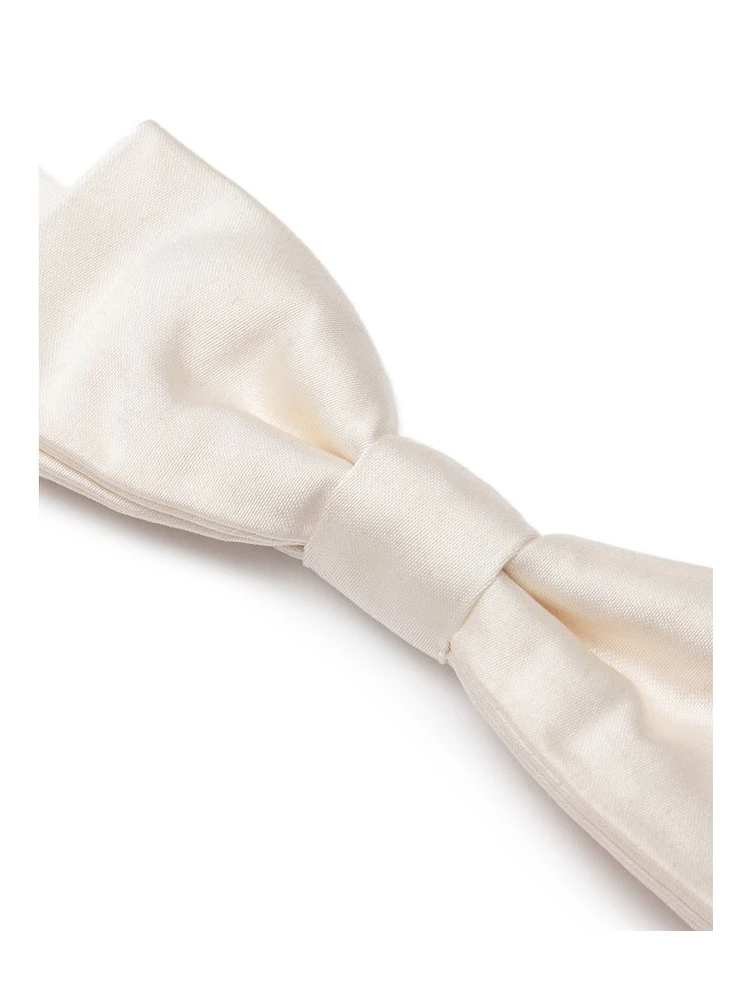 White Silk Bowtie alternative