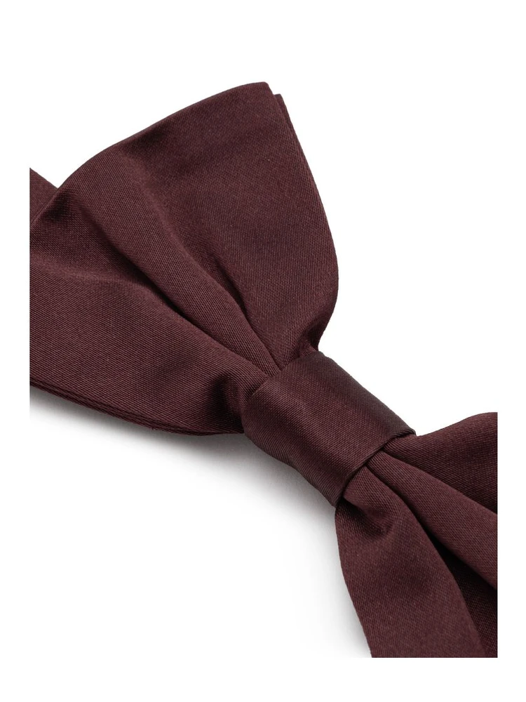 Burgundy Silk Bowtie alternative