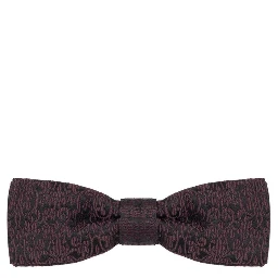 Black Silk Bowtie