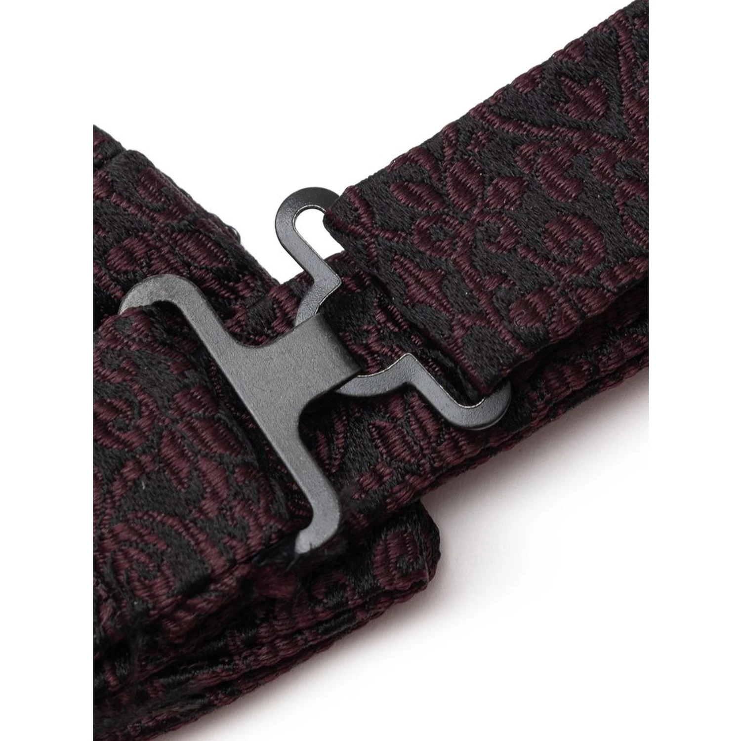 Black Silk Bowtie