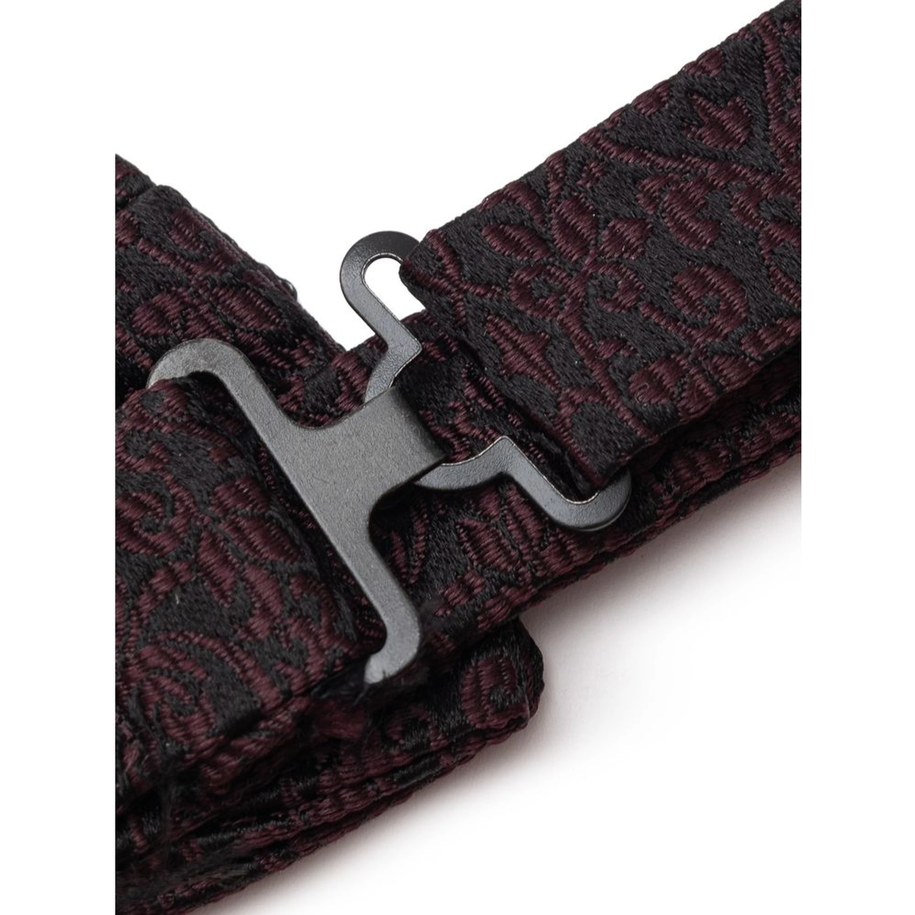 Black Silk Bowtie