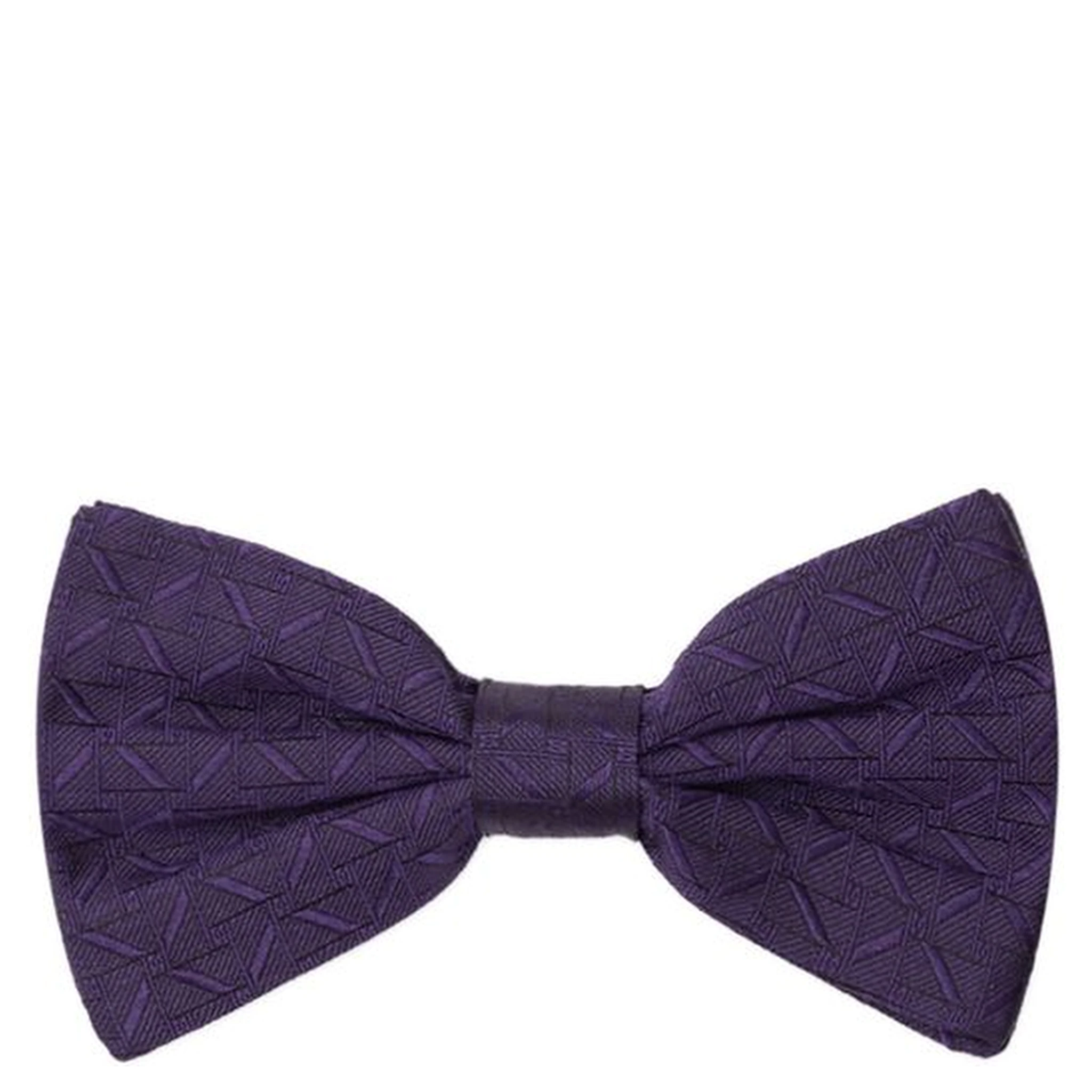 Purple Silk Bowtie