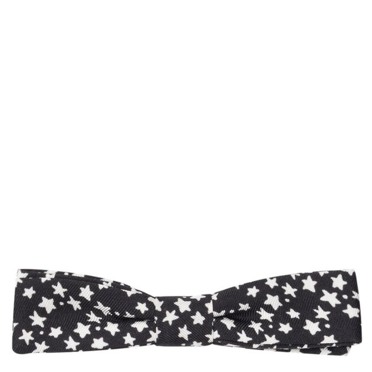 Black Silk Bowtie