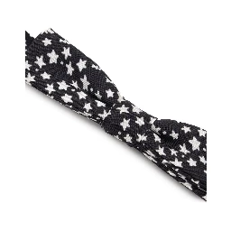 Black Silk Bowtie