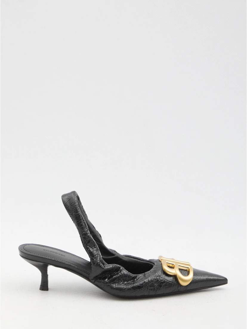 Monaco 50mm slingback pumps