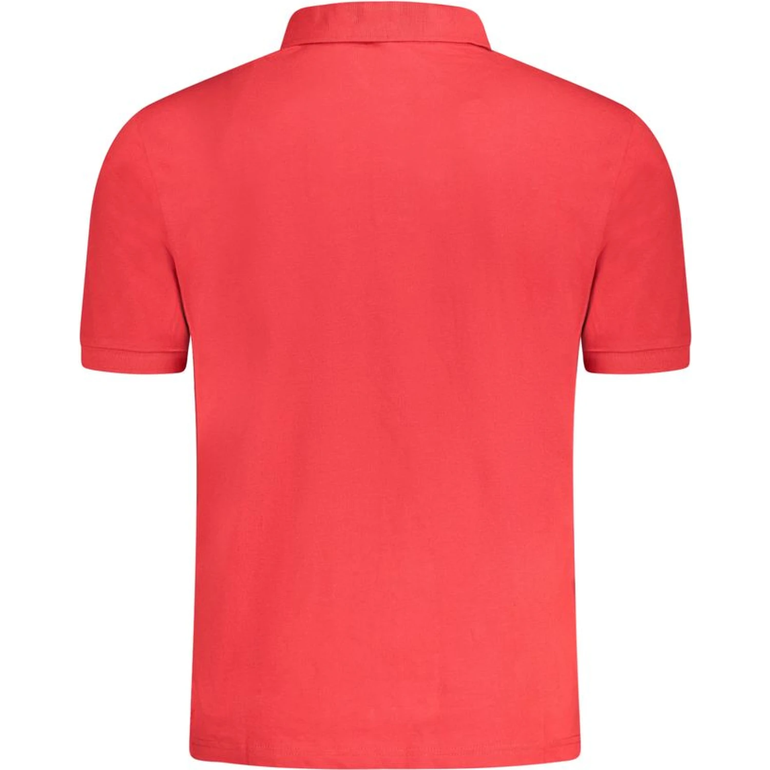 Red Cotton Polo Shirt