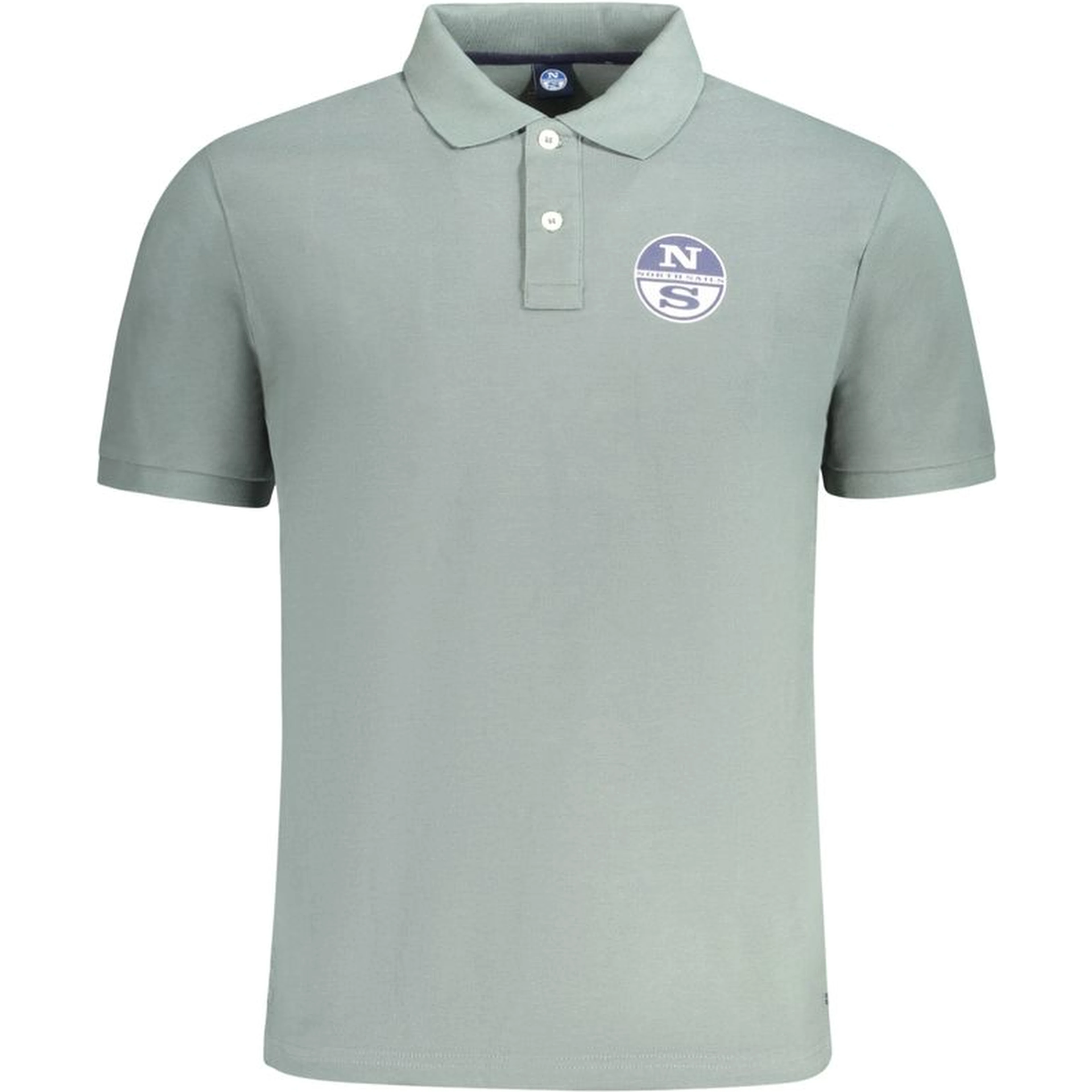 Green Cotton Polo Shirt