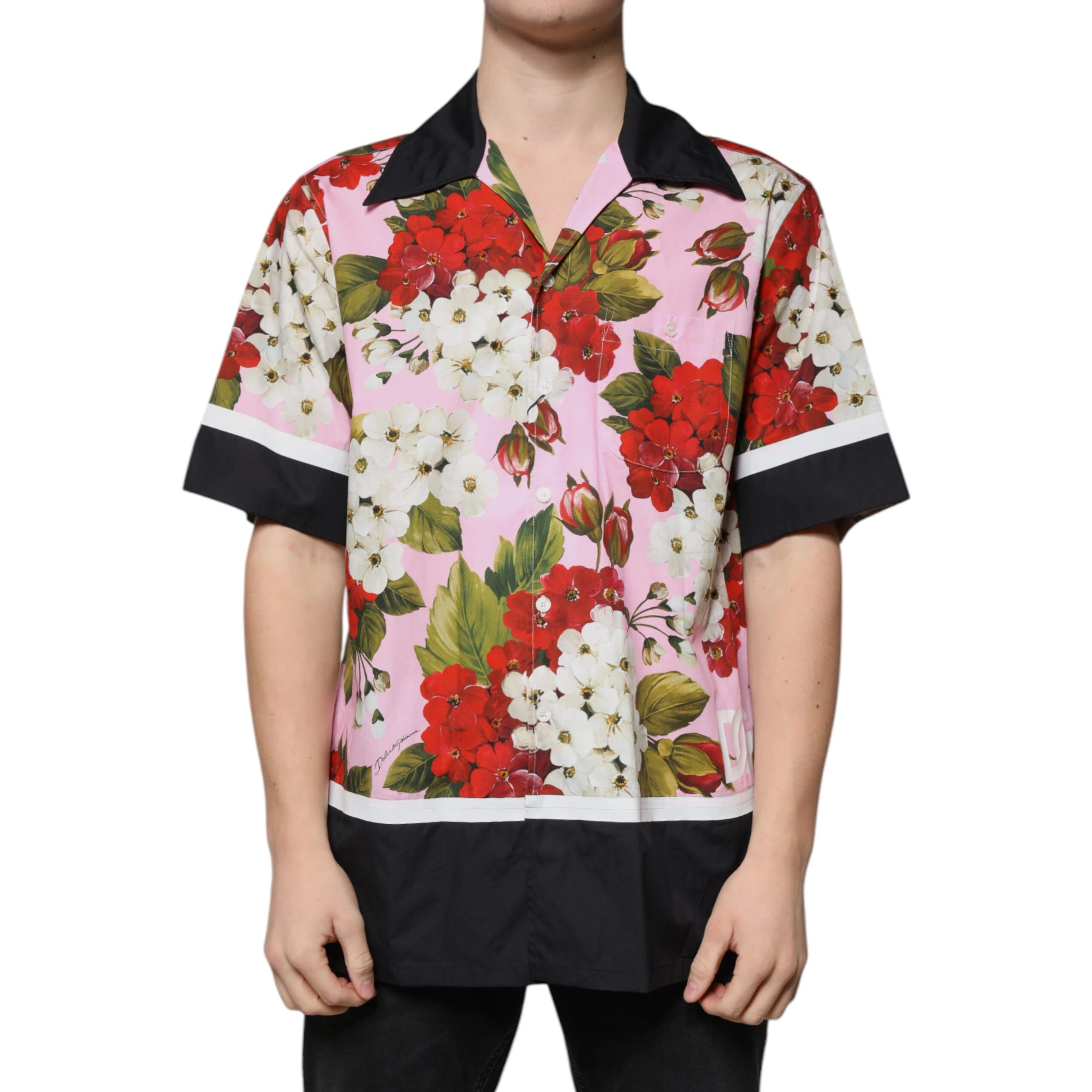 Multicolor Floral Button Down Casual Shirt