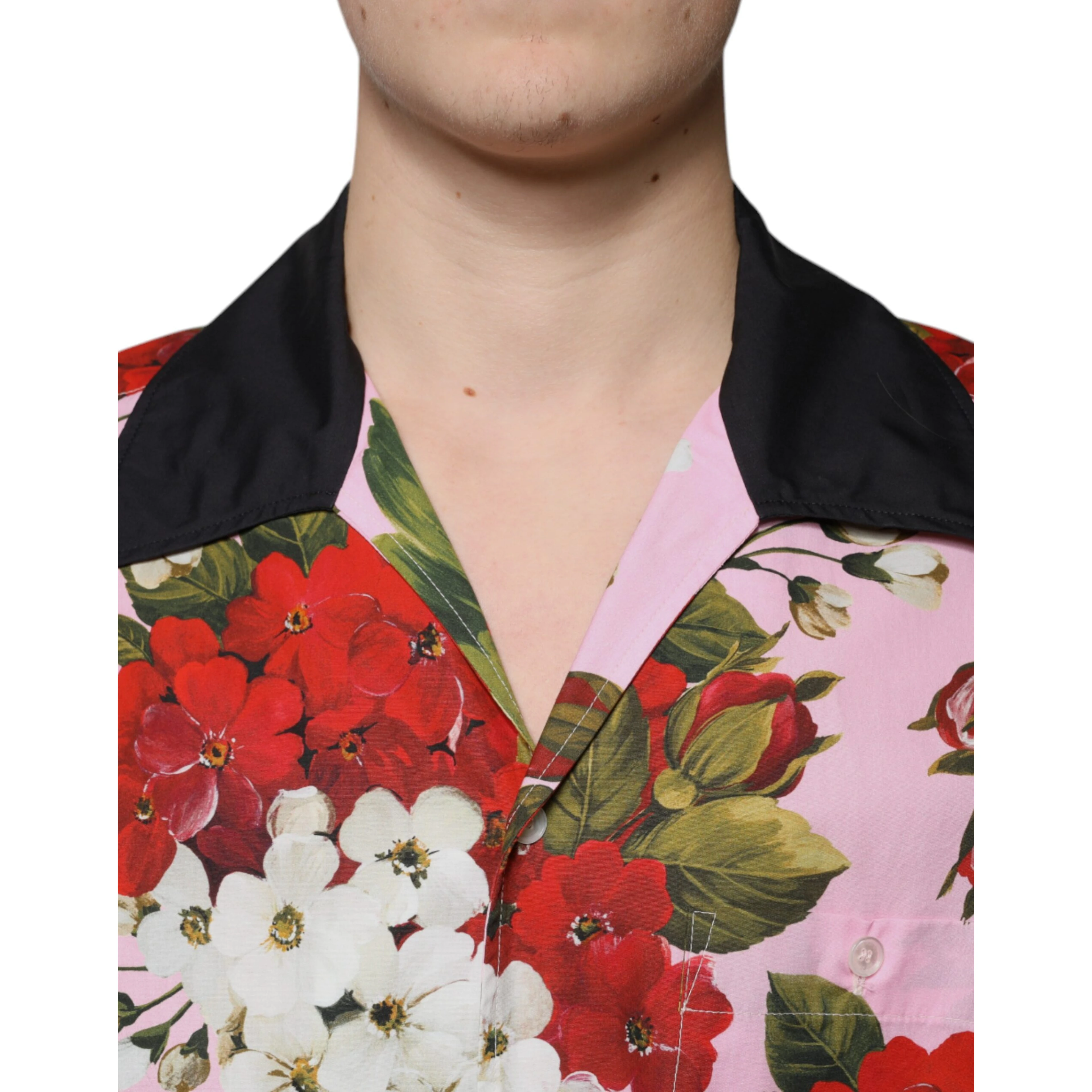 Multicolor Floral Button Down Casual Shirt