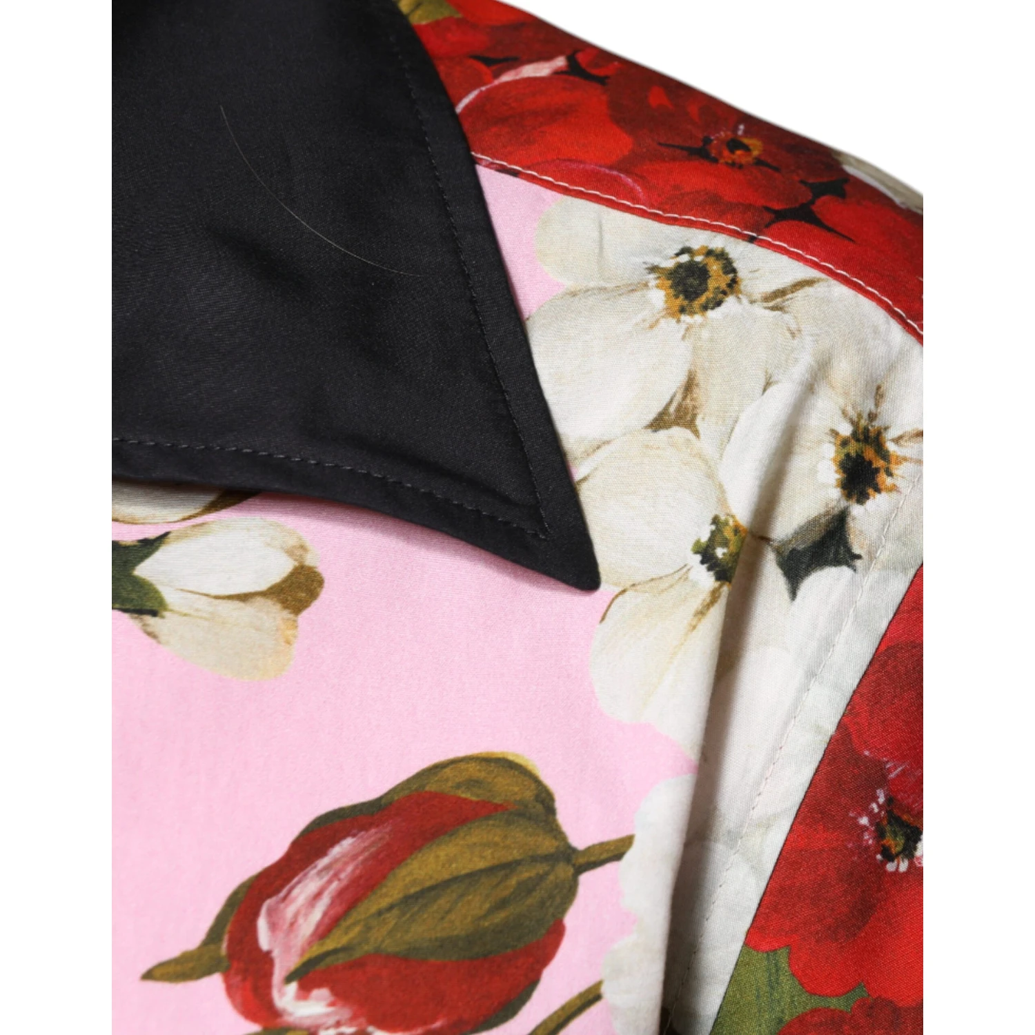 Multicolor Floral Button Down Casual Shirt