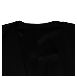 Black Wool Formal Dress Men Waistcoat Vest