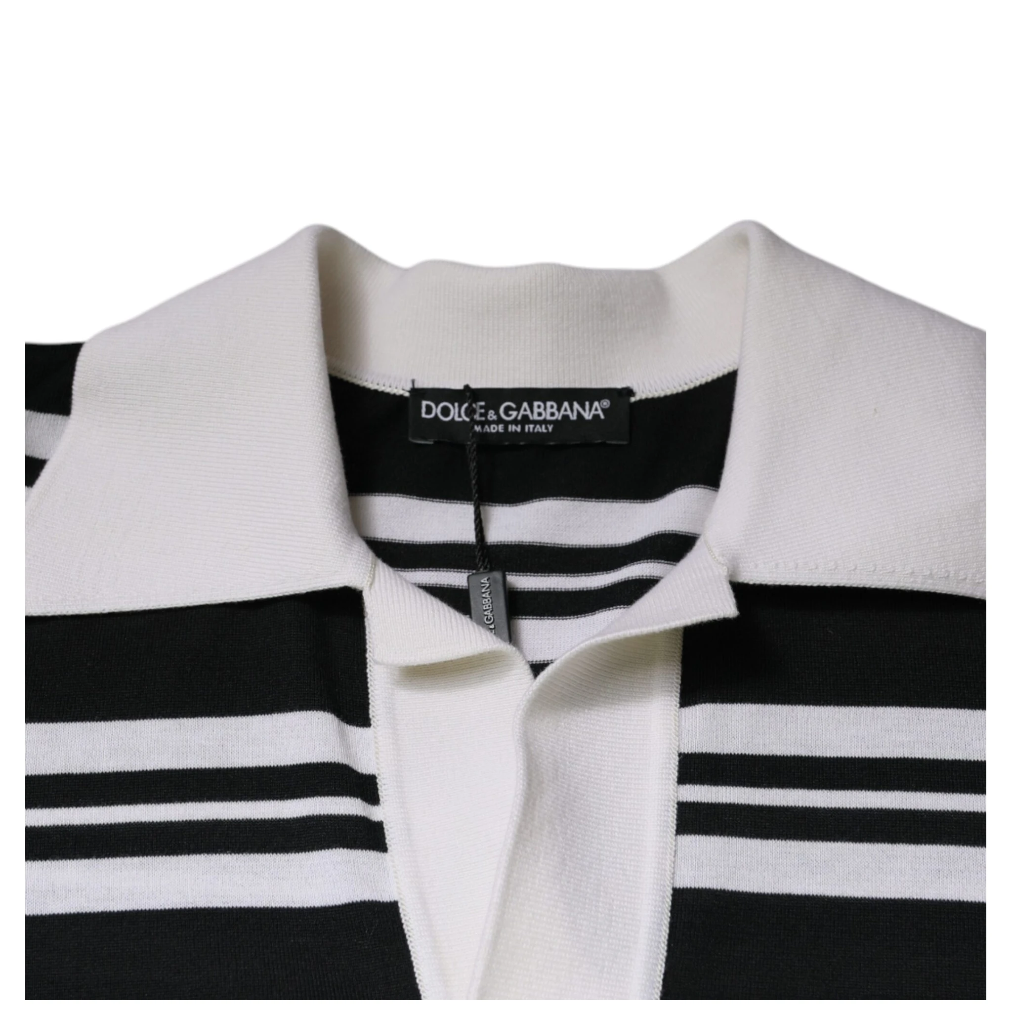 Multicolor Stripe Collared Polo T-shirt
