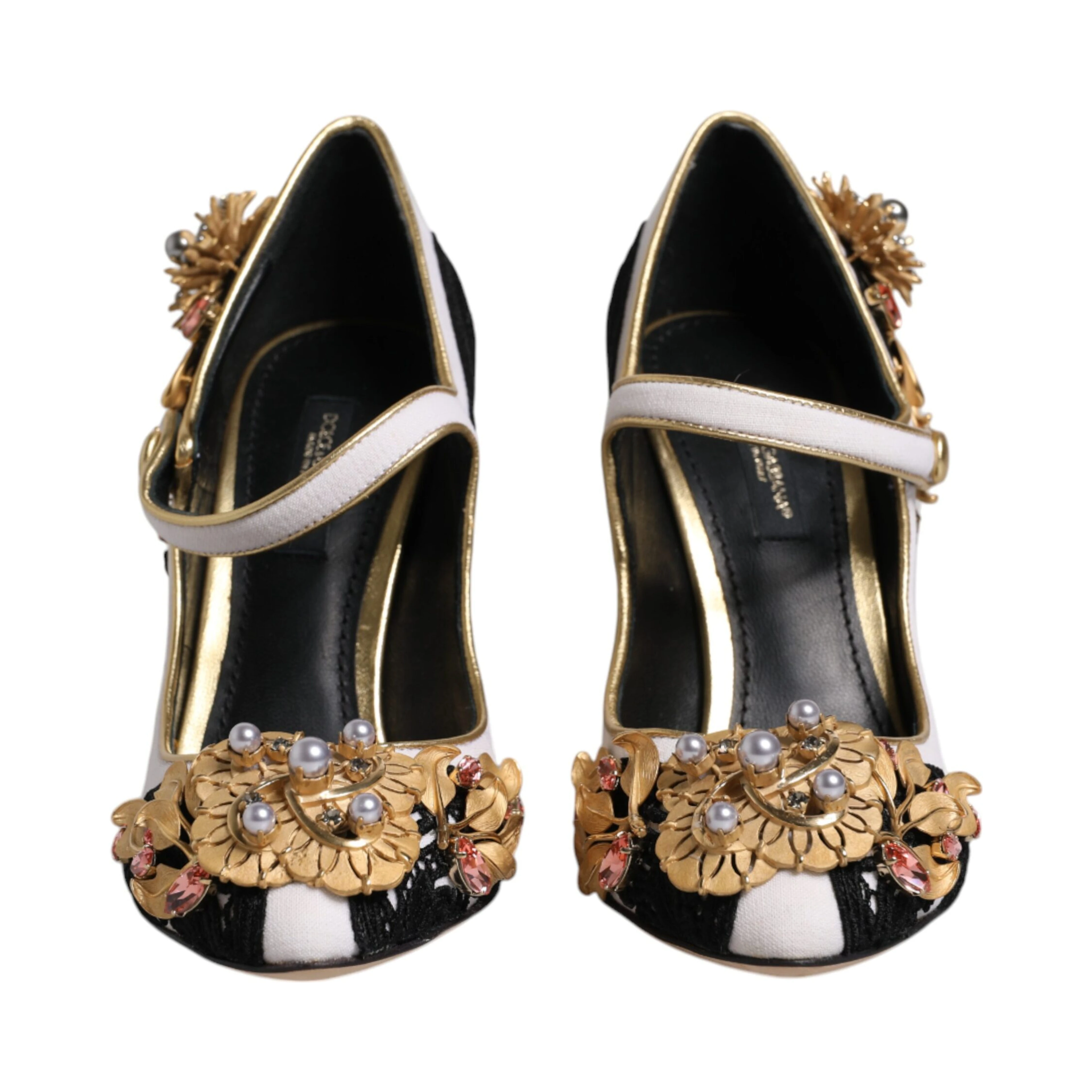 Multicolor Embellished Heels Pumps Shoes