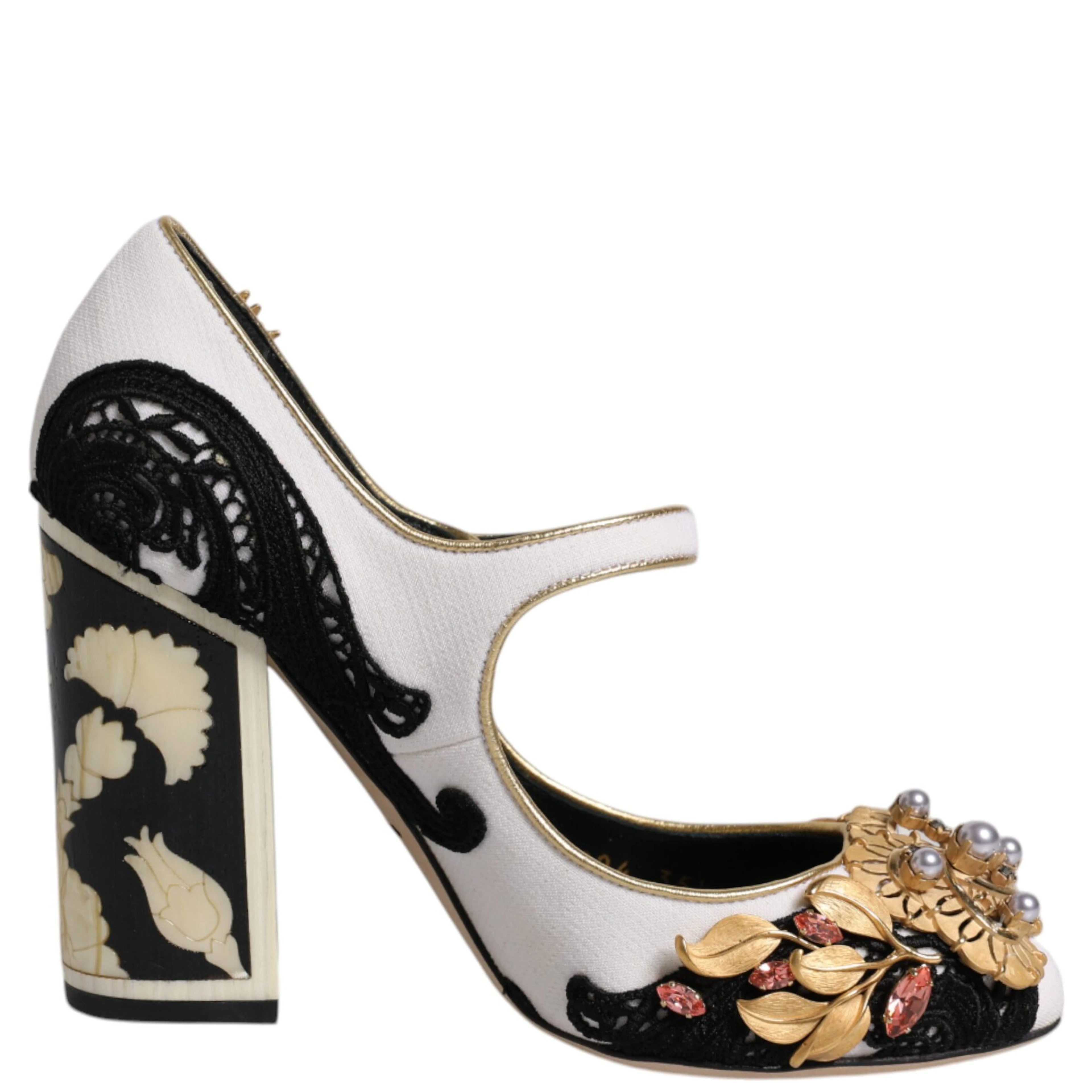 Multicolor Embellished Heels Pumps Shoes