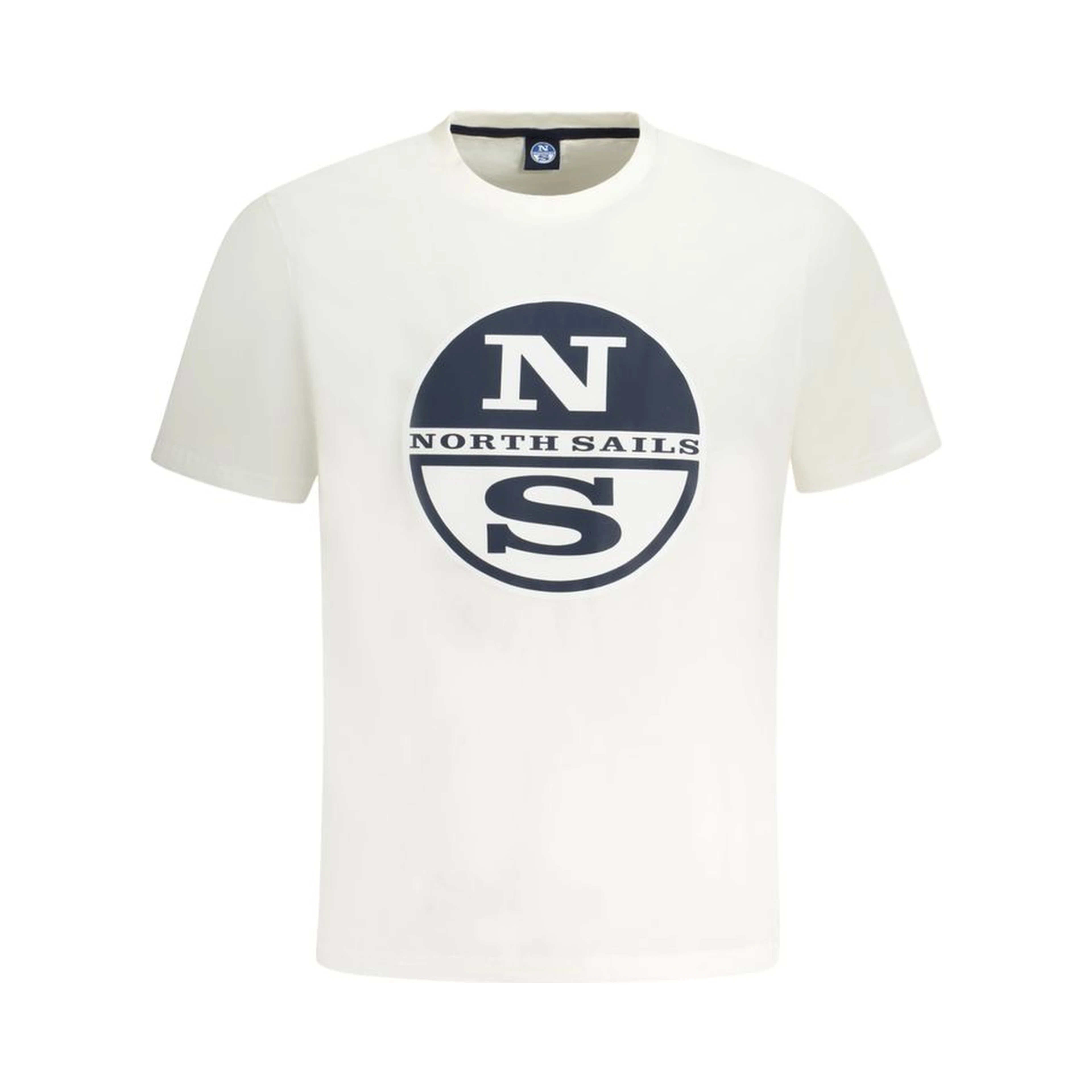Logo Print Short Sleeved T-shirt In White
