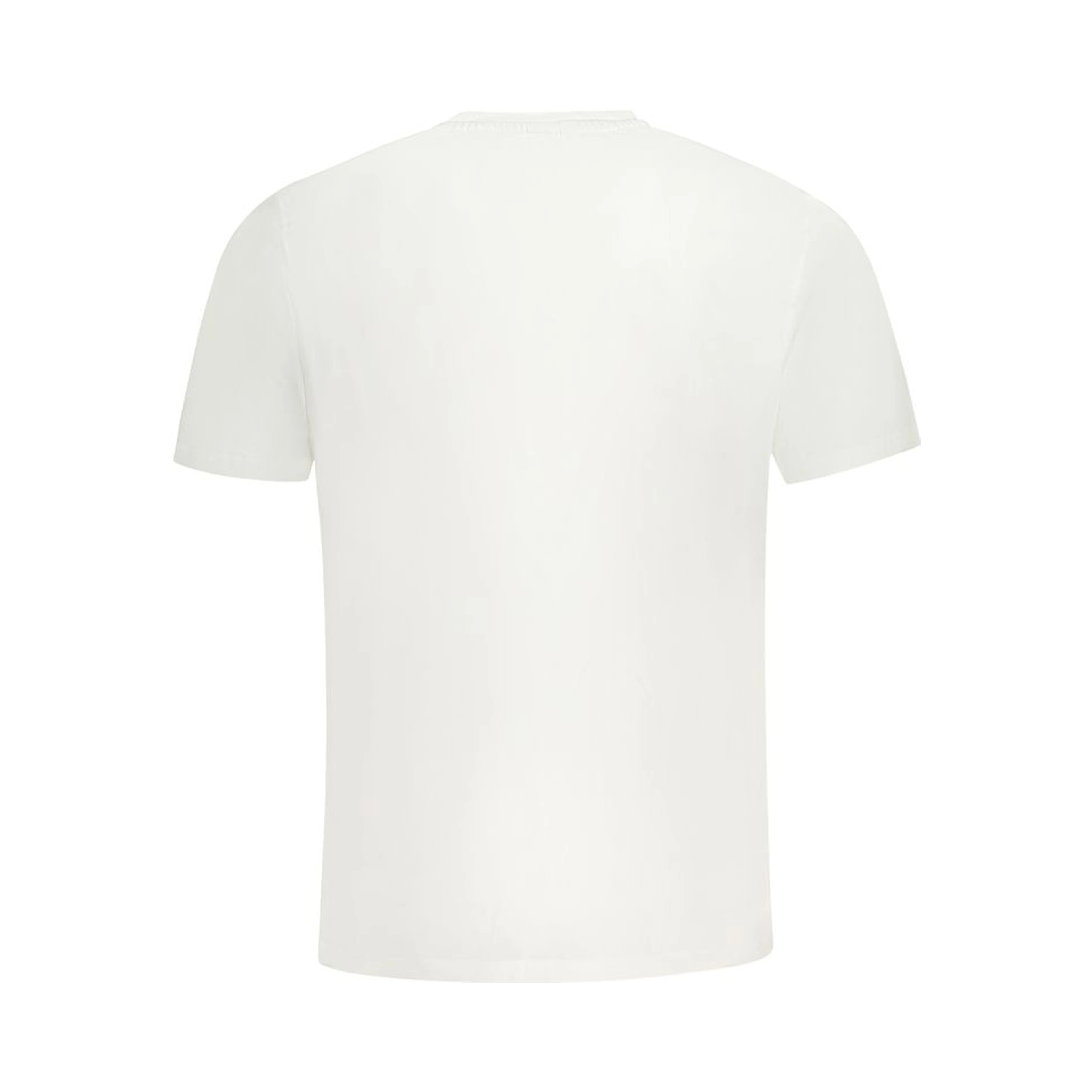 Logo Print Short Sleeved T-shirt In White