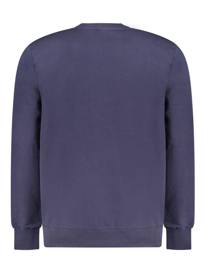 Blue Cotton Sweatshirt