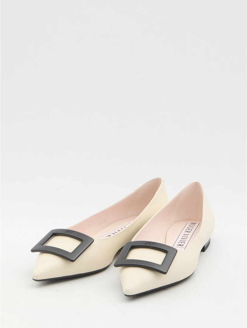 Gommettine ballerina flats