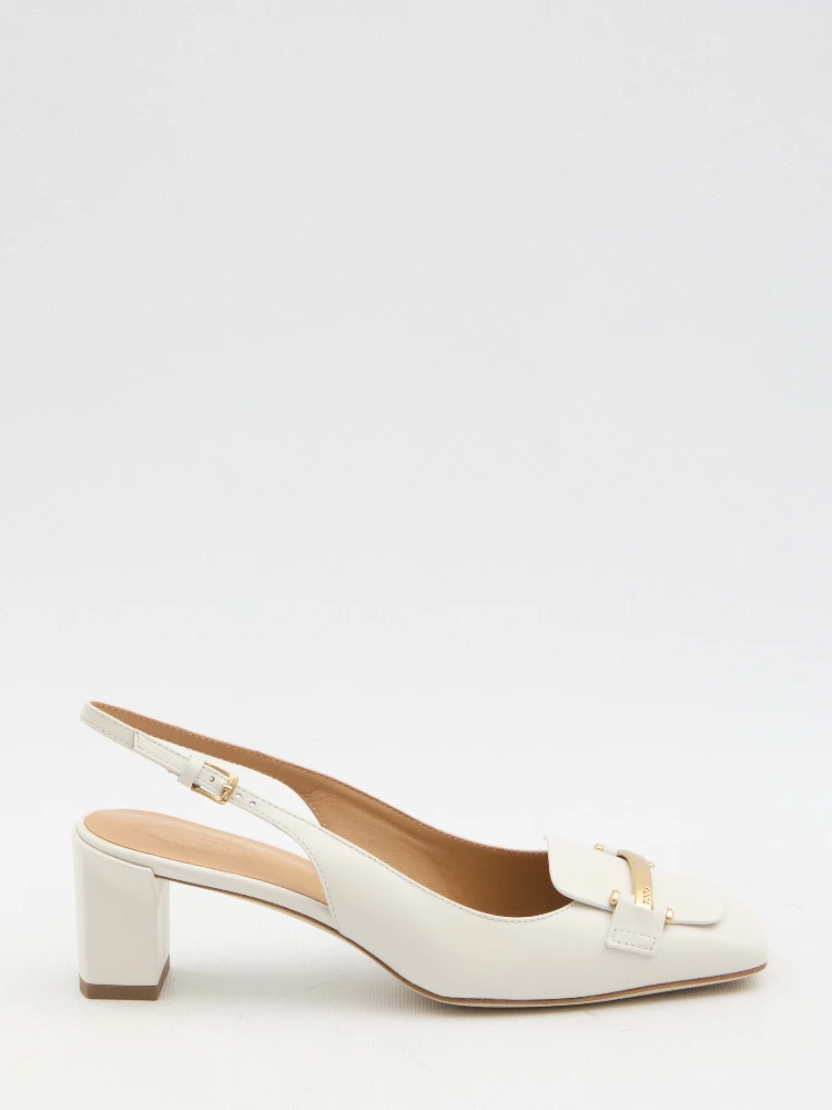 Slingback pumps