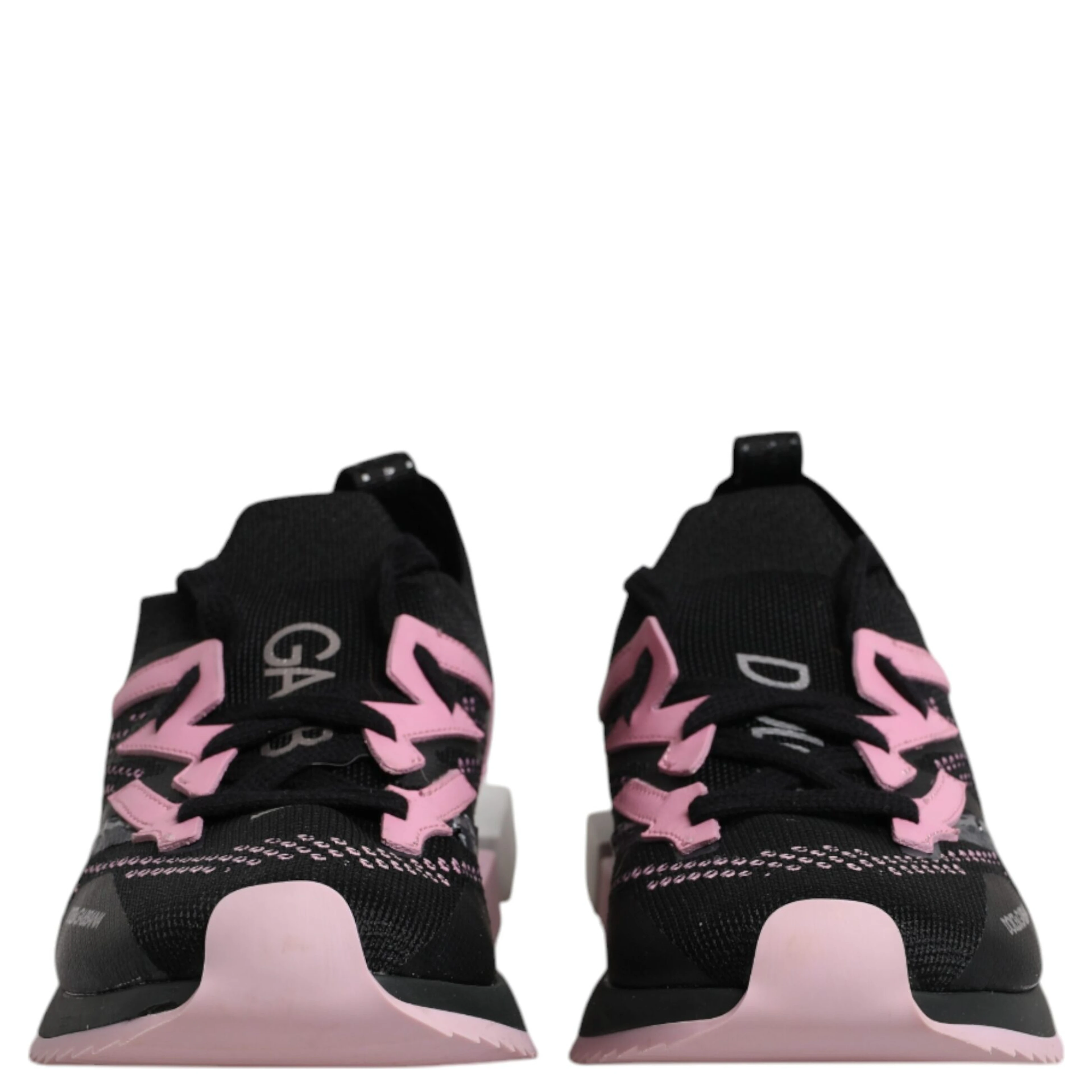 Black Pink SORRENTO Sport Stretch Sneakers Shoes
