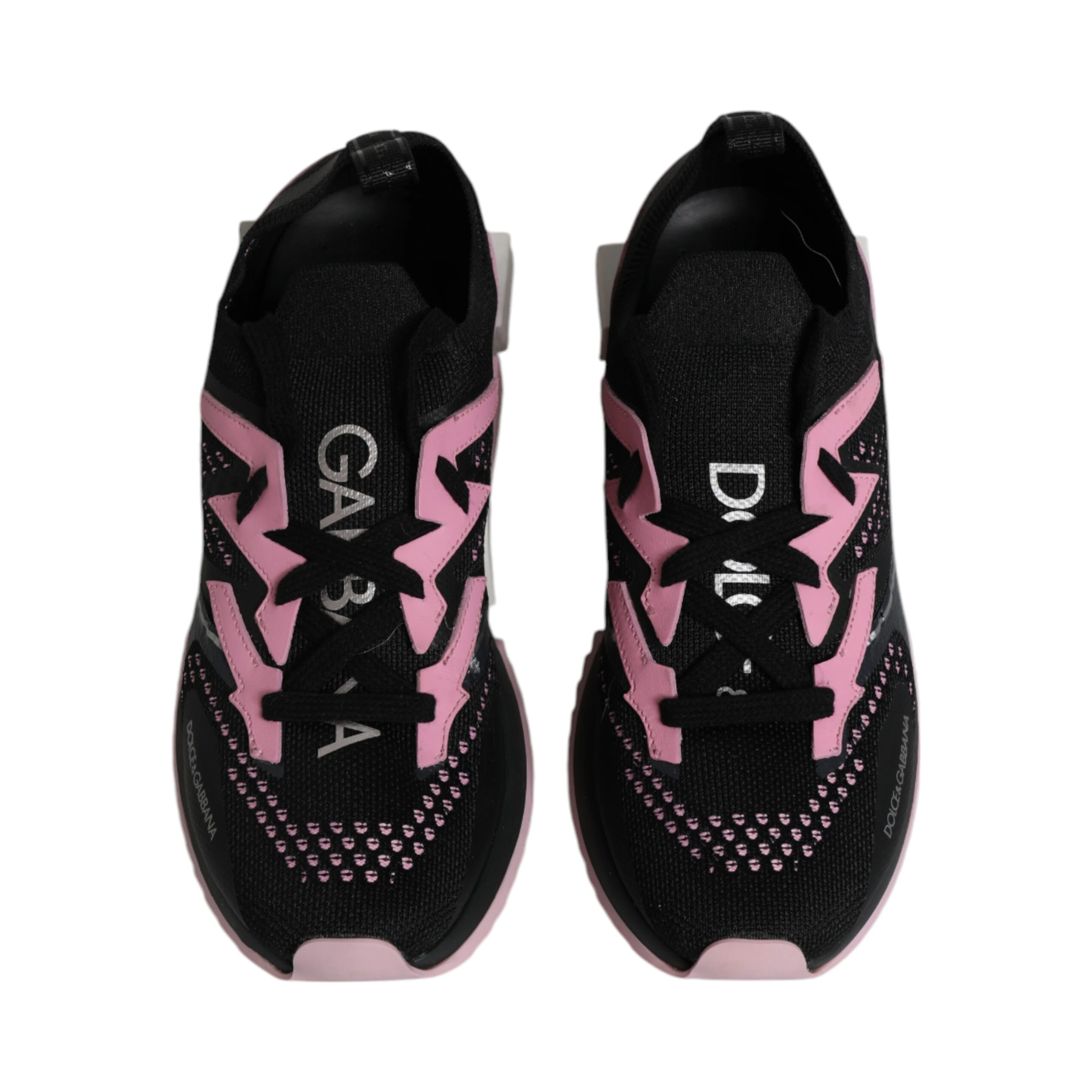 Black Pink SORRENTO Sport Stretch Sneakers Shoes