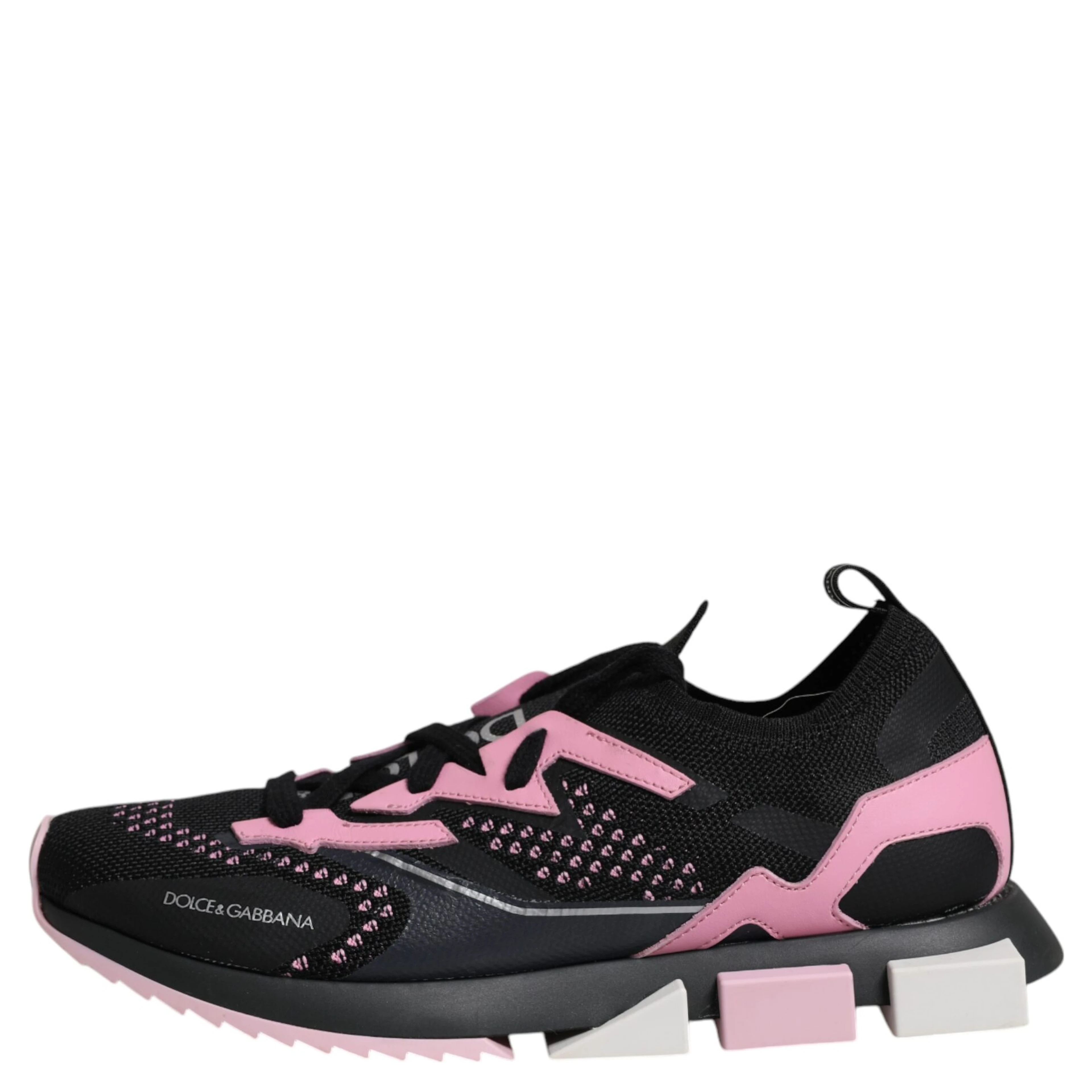 Black Pink SORRENTO Sport Stretch Sneakers Shoes